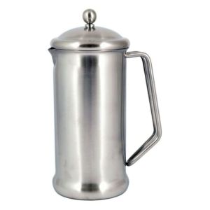 CAFETIERE STAINLESS STEEL 2 CUP 400ML - BRUSHED FINISH